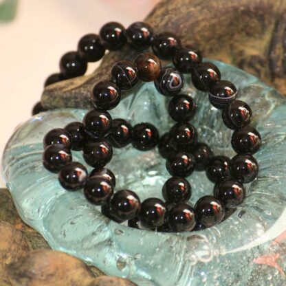 bracelet en onyx