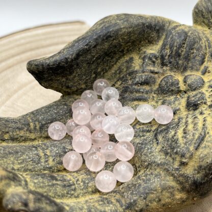 bracelet en quartz rose