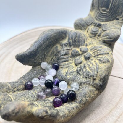 bracelet en fluorite violette