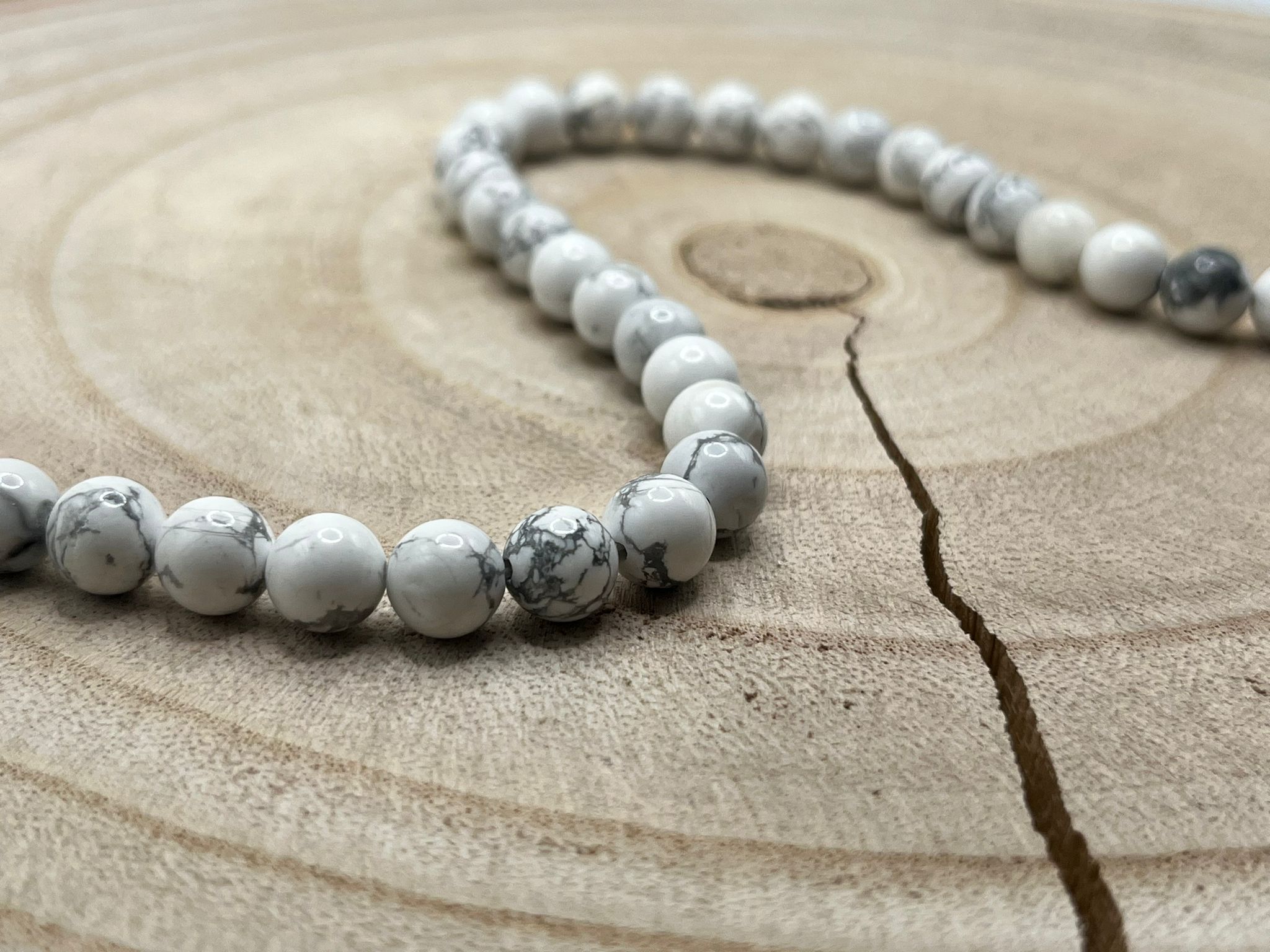 bracelet en howlite