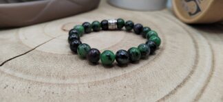 bracelet "idile" rubis zoïsite