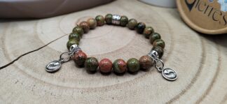 bracelet "intemporel" unakite